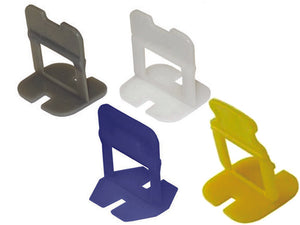 DISTANZIATORE AUTOLIVELLANTE TIRANTE PER PIASTRELLE- - mm.1x39x21h. - tirante grigio - 500 pezzi