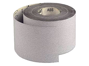 CARTA ABRASIVA STEARATA AL CORINDONE CON SUPPORTO LATTICE ASS- - grana 220, mt.100 - 100 mt IMPERIAL