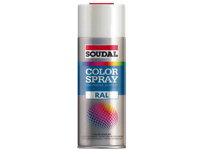 COLOR SPRAY SMALTO ACRILICO SPRAY- - ml.400 - grigio antracite RAL7016 (155524) - 6 pezzi SOUDAL