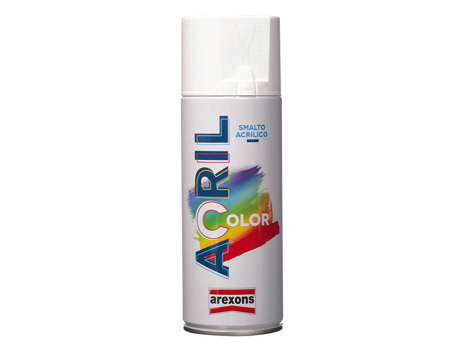 ACRILCOLOR SMALTO ACRILICO SPRAY- - ml.400 - verde reseda RAL 6011 (3947) - 6 pezzi AREXONS