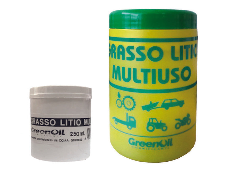GRASSO AL LITIO UNIVERSALE- - Kg.1 in barattolo - 2 pezzi