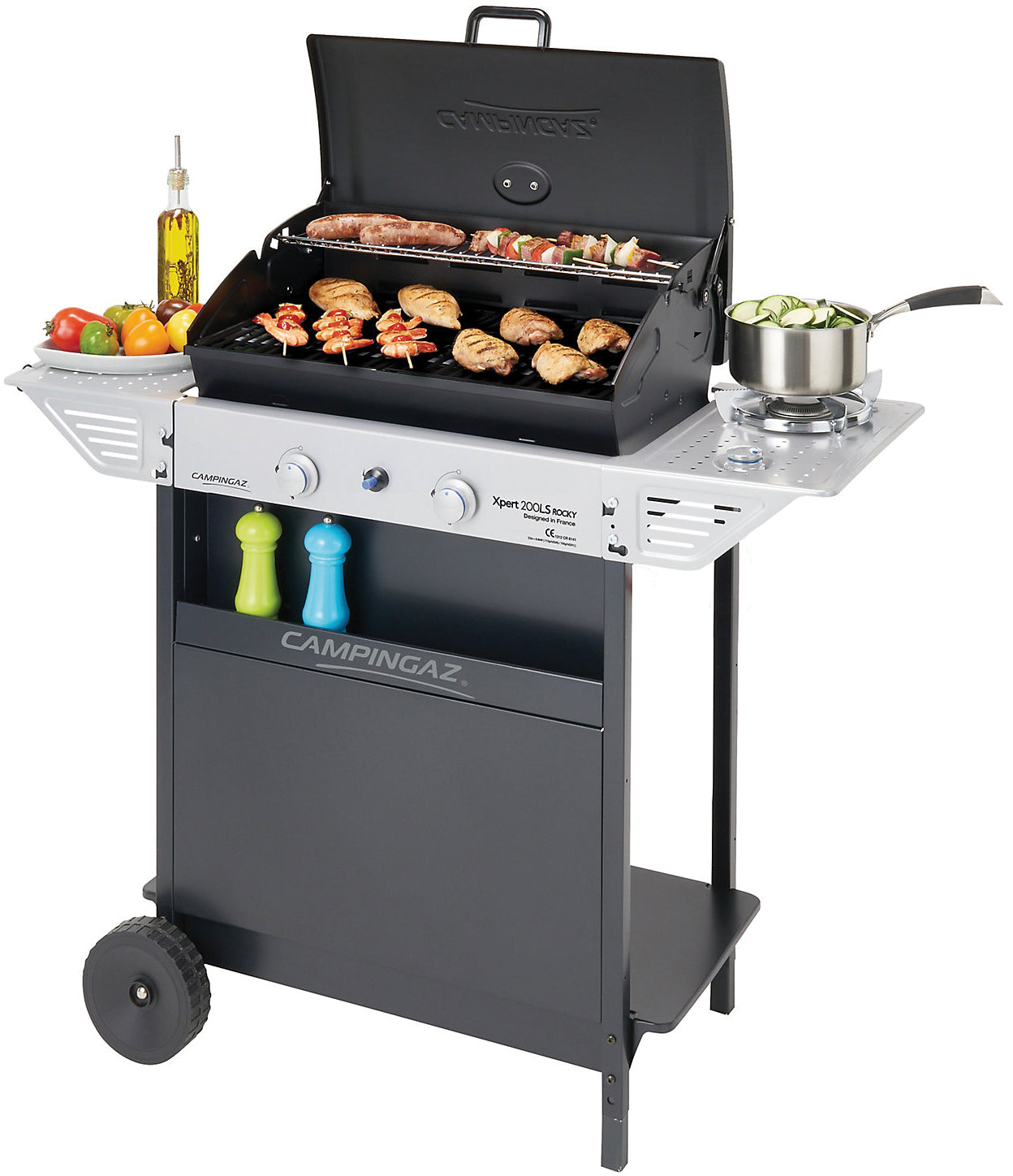 Campingaz BARBECUE A GAS XPERT 200 LS ROCKY cm. 107,8x50x98,8 h