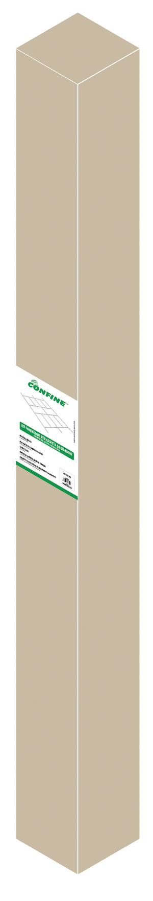Confine KIT DI FONDAZIONE PER CASETTA DA GIARDINO cm. 341x322x211 h (cod. 56401)