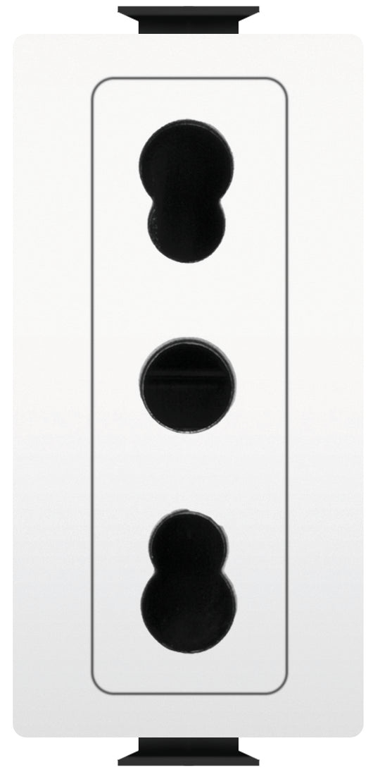 Feb Elettrica PRESA BIVALENTE DI SICUREZZA 2P+T  10-16A FIT Col. Bianco 20.00 pz