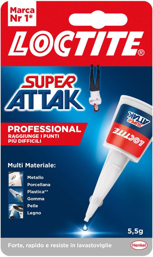 Henkel COLLA SUPER ATTAK PROFESSIONAL gr. 5,5 24.00 pz