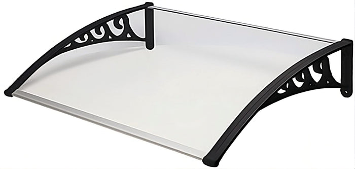 PENSILINA POLICARBONATO mod. Compatto trasparente cm.100x120