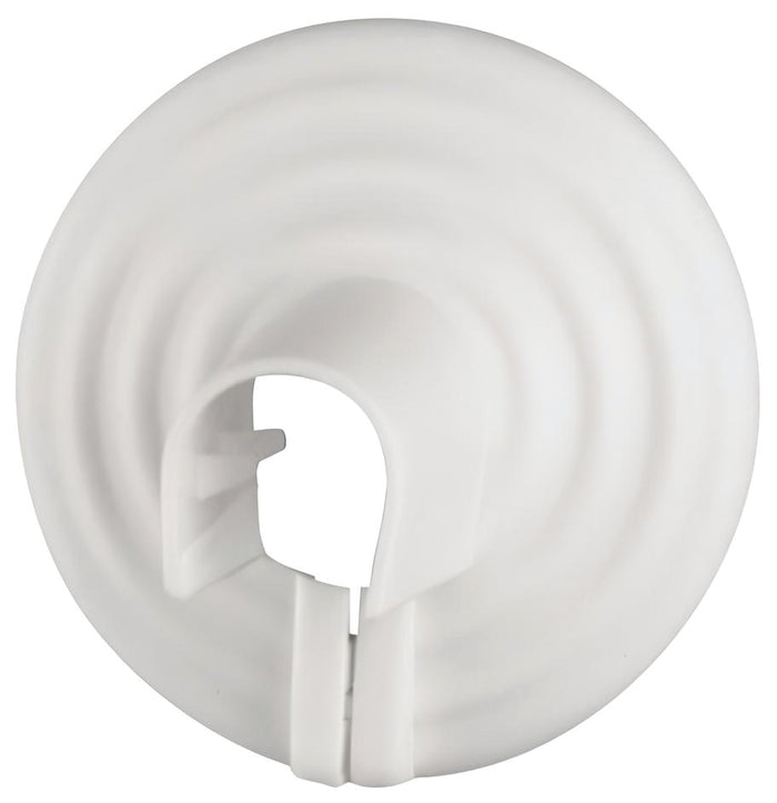 ROSETTA COPRITUBO APRIBILE PER TUBI RADIATORI in polipropilene  Ø mm. 10-16 30.00 pz