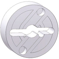 Securemme GUIDACHIAVE PER SERRATURE SERRANDE zincato mm 8,5 h