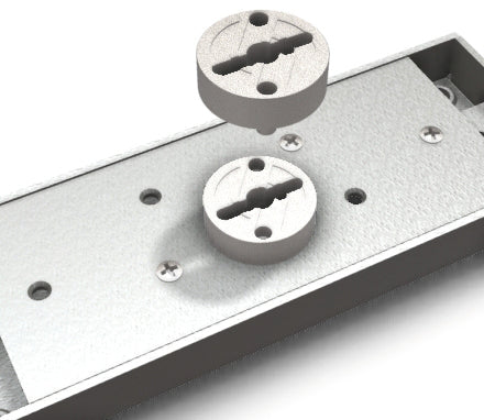 Securemme GUIDACHIAVE PER SERRATURE SERRANDE zincato mm 8,5 h