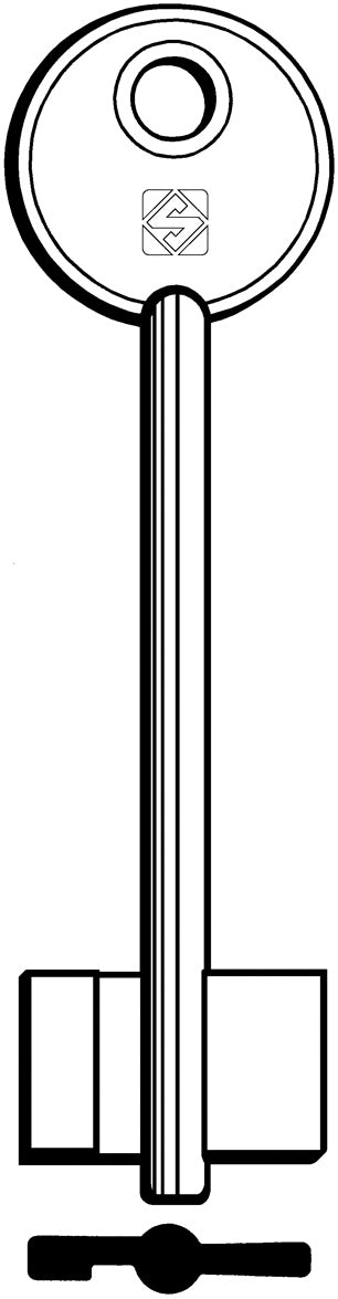 Silca CHIAVE A DOPPIA MAPPA IDM (G. VAT 0) IDM 5.00 pz