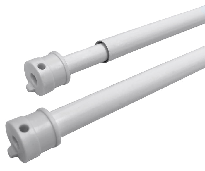 STANGHETTA ESTENSIBILE UNIVERSALE ONLY ONE Col. Bianco cm. 37÷63 - pz. 2 10.00 confezioni