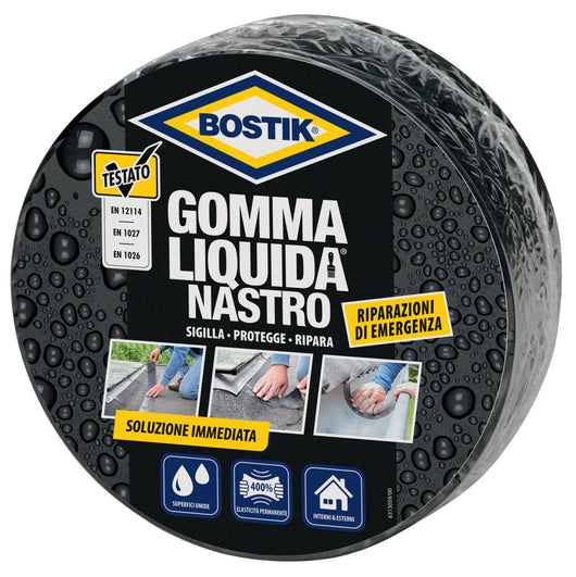 Uhu Bison GOMMA LIQUIDA BOSTIK NASTRO cm. 7,5x5 mt.