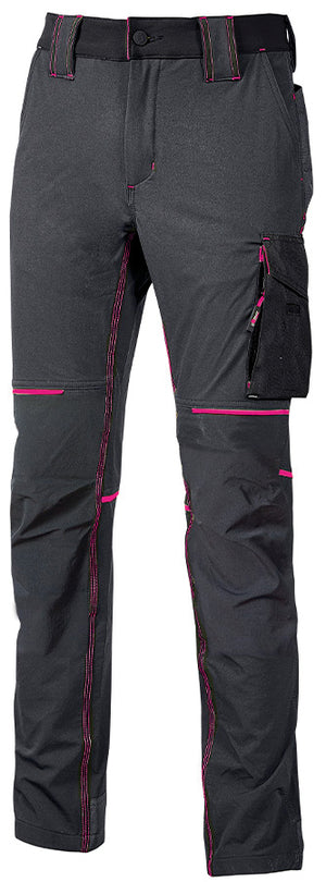 U-Power PANTALONE WORLD LADY Col. Grigio/Fucsia   Mis. S