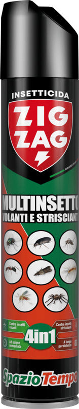 Zig Zag INSETTICIDA MULTINSETTO MULTIPLUS VOLANTI E STRISCIANTI SPRAY  ml. 500