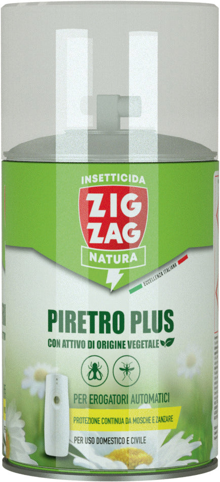Zig Zag INSETTICIDA PER DISPENSER AUTOMATICO PIRETRO PLUS 250 ml.