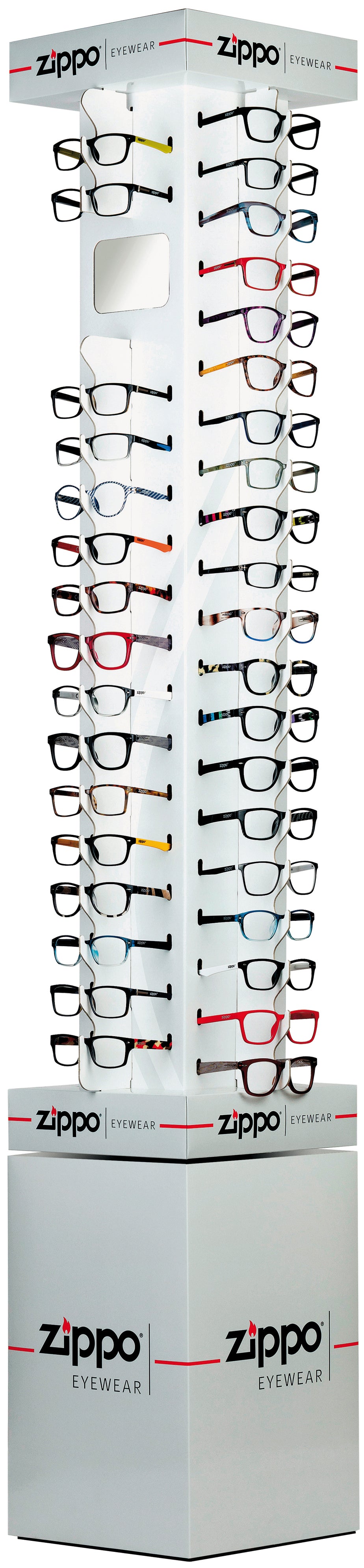 Zippo ASSORTIMENTO OCCHIALI DA VISTA 72 PAIA + ESPOSITORE  331Z-P72-A2