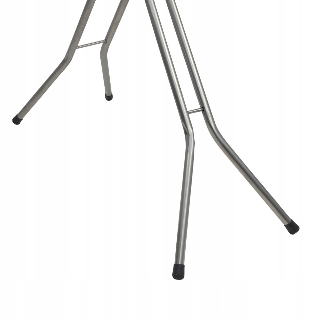 Asse da stiro KADAX 110x30cm pieghevole con supporto per ferro da stiro, piccola e robusta.