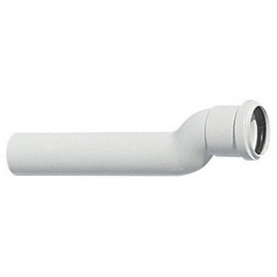 CANOTTO PROLUNGATO ECCENTRICO PER CASSETTA PUCCI SARA-ECO- cm. 24 Cromo- PUCCI- pezzi 1