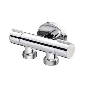 RUBINETTO DOPPIO ATTACCO LAVATRICE SALVASPAZIO CROMATO- 1/2 x 3/4- DH- pezzi 1