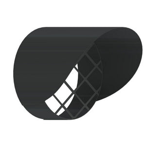 GRIGLIA ANTINTRUSIONE CON PARAPIOGGIA- Diam. 80- STABI- pezzi 1