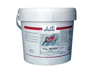 TRICLORO PASTIGLIE MANTENIMENTO  Kg.10  secchio in pastiglie da gr.500 l'una    AILANTO