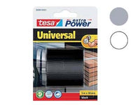 NASTRO TELATO EXTRA POWER UNIVERSALE- - mm.50 in rotoli da mt 5 - grigio - 4 pezzi TESA