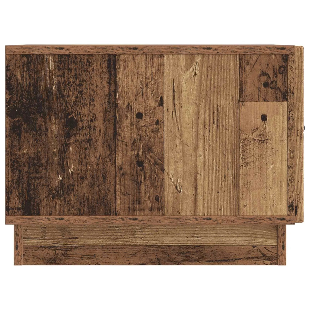 Tavolino da salotto con cassetto Legno antico 49 x 50 x 37 cm