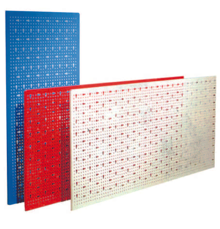 PANNELLO FORATO ORIZZONTALE PER MURO  rosso