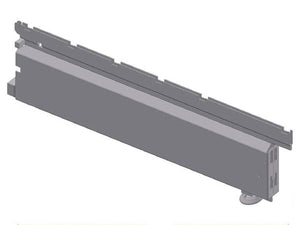 BASE SCATOLATA PER PIANTANA CON PIEDINO REGOLABILE GRIGIO RAL 7035  mm.600 p.x300 l.x140 h.