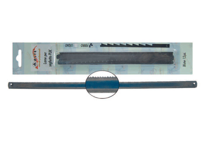 LAME PER SEGHETTO PUK PER FERRO- - mm.150 - 12 pezzi ALTE