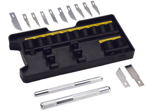 KIT COLTELLI E LAME PER MODELLISMO  (STHT073872)    STANLEY
