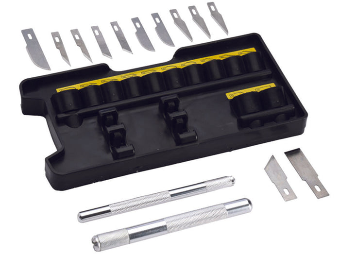 KIT COLTELLI E LAME PER MODELLISMO  (STHT073872)    STANLEY