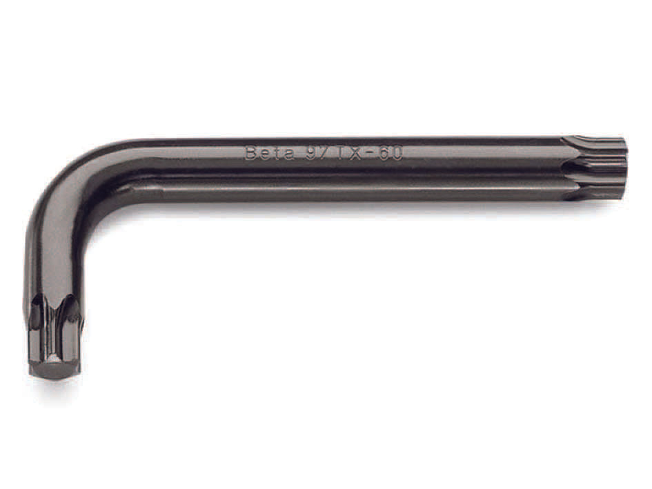 CHIAVI MASCHIO PIEGATE TORX BRUNITE ART.97/TX  T30    BETA