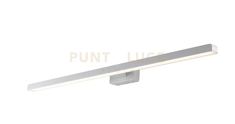 APPLIQUE LED LANCER BIANCA FISSAGGIO PARETE E SPECCHIO 13W 1000LM 4000K IP54 75x9x4CM