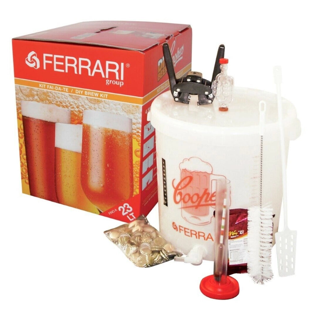 Birra Kit Fermentazione Coopers 23 Litri Fai Da Te Con Accessori - Ferrari Group