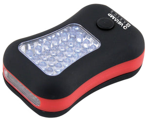 TORCIA DA LAVORO DL101 CON GANCIO E CALAMITA 24+4 LED 12.00 pz
