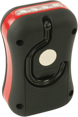 TORCIA DA LAVORO DL101 CON GANCIO E CALAMITA 24+4 LED 12.00 pz