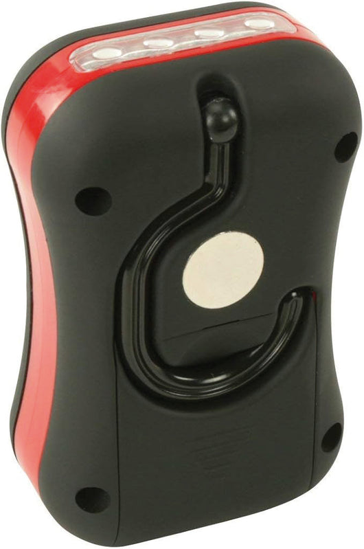 TORCIA DA LAVORO DL101 CON GANCIO E CALAMITA 24+4 LED 12.00 pz