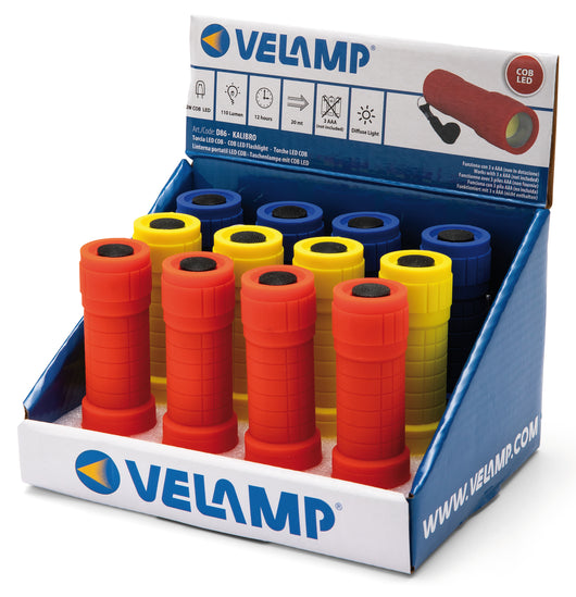 TORCIA TASCABILE KALIBRO COB LED 2W 12.00 pz