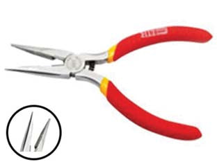 PINZA MINI BECCHI MEZZI TONDI DIRITTI MM.125 - 3 pezzi ALTE