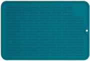 Mat di asciugamento in silicone - Resistente al calore - Ripiegabile - Spaziale - 20x30 cm - Fori di appoggio per una facile conservazione - Asciugamano ad asciugare