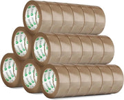 Adesivo per imballaggio - 50mm x 66m - 36 rotoli - Dozzine confezioni e traslochi