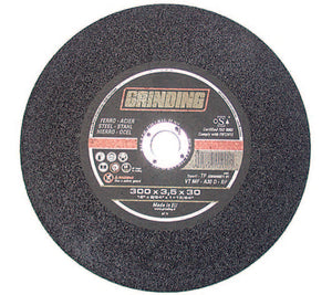 DISCHI DA TAGLIO PER TRONCATRICI CENTRO PIANO PER FERRO- - ø mm.350x3,0 foro 25 per ferro - 5 pezzi GRINDING