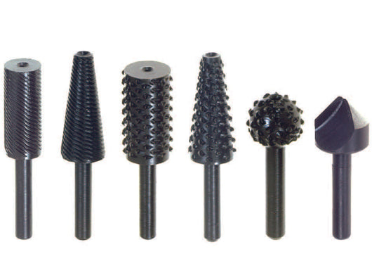 FRESA LIMA-RASPA ASSORTITE 6 PEZZI- - codolo mm.6 per trapano PG 447.00 - 1 blister PG