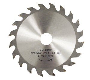 DISCO LAMA CIRCOLARE WIDIA DENTATURA CIVETTA  ø mm.230 foro 30/25 denti 24 sp.mm.1,6    EXCEL