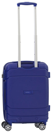 Trolley Valigia Bagaglio a Mano Rigida in Polipropilene 4 Ruote TSA Ravizzoni Cuba Libre Blu