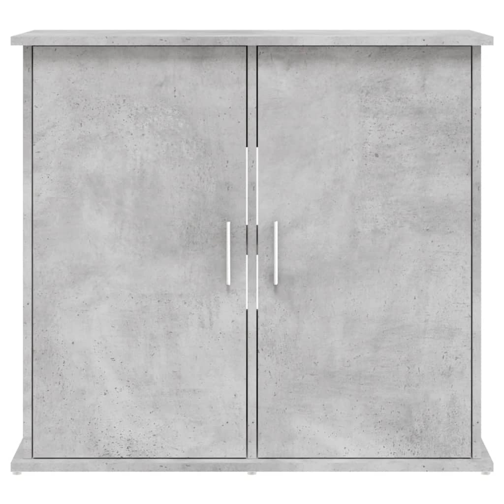 Base per mobiletto per acquario 81 x 36 x 73 cm legno ingegnerizzato grigio 02_0045077