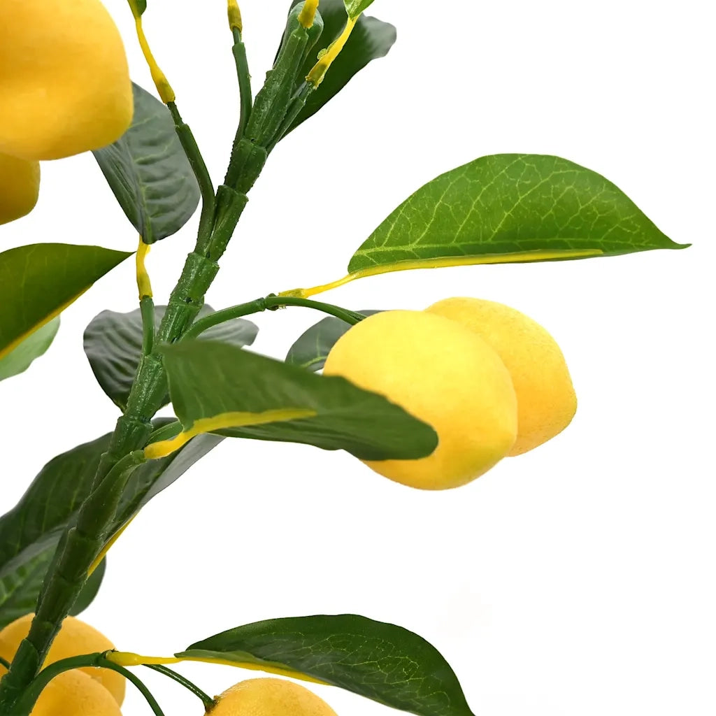 Albero di Limoni Artificiale 136 Foglie 120 cm Verde 4103589