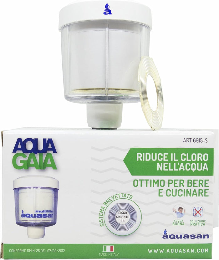 Depuratore acqua filtro rubinetto anticalcare aquagaia 6915 aquasan