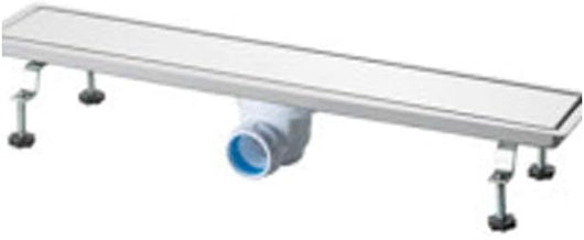 Canalina di scarico griglia doccia Piastrellabile sifone inox 60 cm vicario